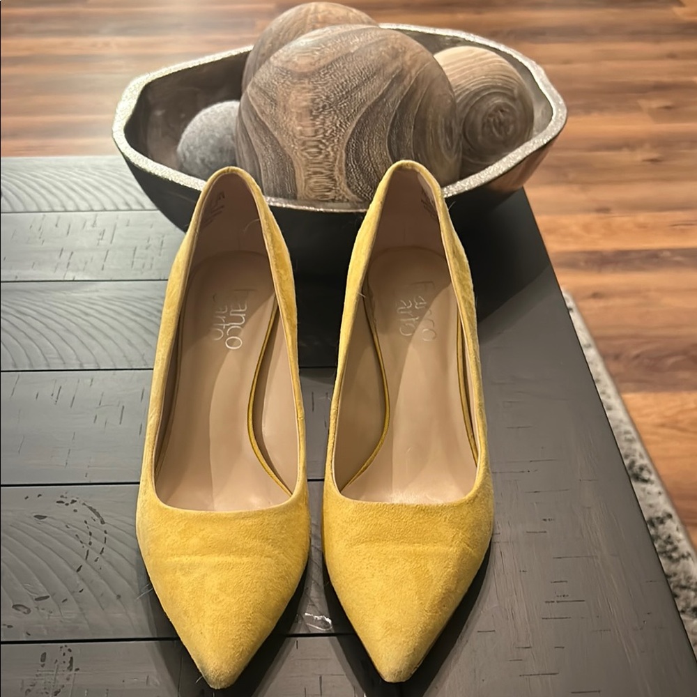 Vince Camuto Yellow Heels